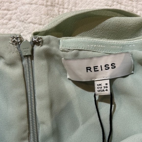 Reiss Riana Midi One Shoulder Dress. NWT Size 4 - Picture 11 of 16